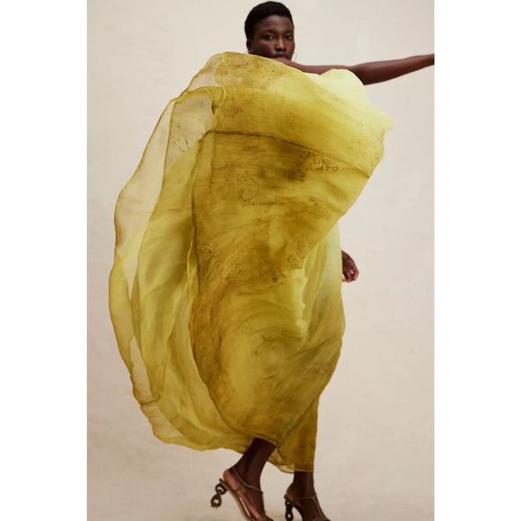 NWT Free People Robe longue Sunrise Size Medium - Picture 3 of 10